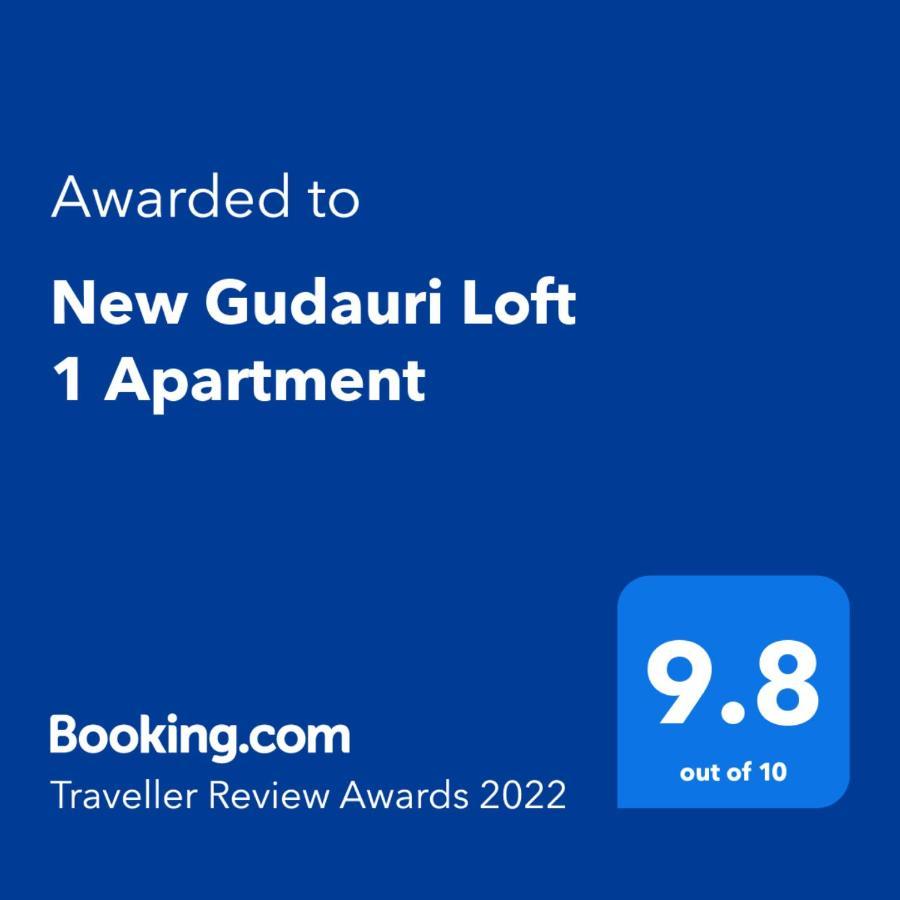 New Gudauri Loft 1 Apartment Exterior foto